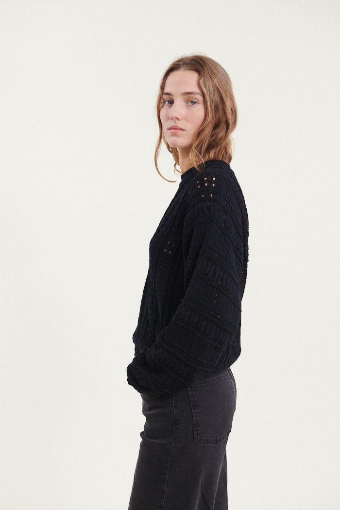 Basic Apparel Winie Biaz Sweater Sweaters 001 Black